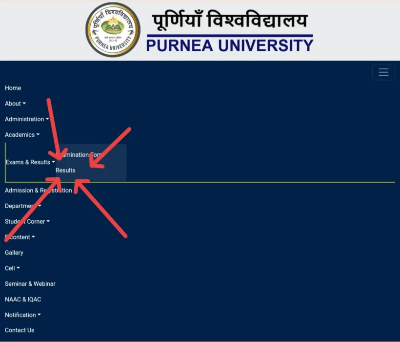 Purnea University UG 2nd Semester Result 2023-27